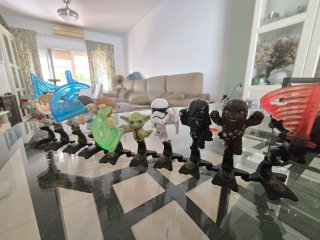 Figuras Star Wars Kinder Huevo