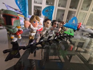 Figuras Star Wars Kinder Huevo