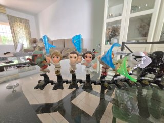 Figuras Star Wars Kinder Huevo