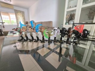 Figuras Star Wars Kinder Huevo