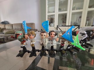 Figuras Star Wars Kinder Huevo