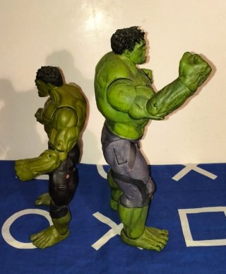 Figuras Hulk Marvel Legends y Select
