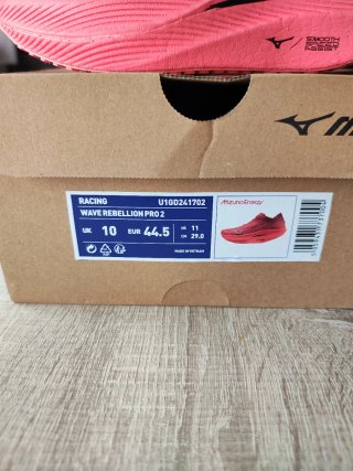 Mizuno Wave Rebellion Pro 2 Talla 44.5