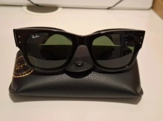 Ray-Ban Mega Wayfarer Gafas de Sol Negras