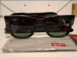 Ray-Ban Mega Wayfarer Gafas de Sol Negras