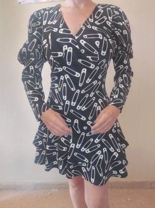 Vestido Minueto estampado imperdibles