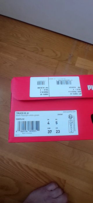 Zapatillas Puma Trucco III JR Niños Talla 37