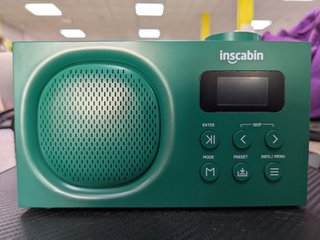 Radio DAB Portátil Inscabin P2