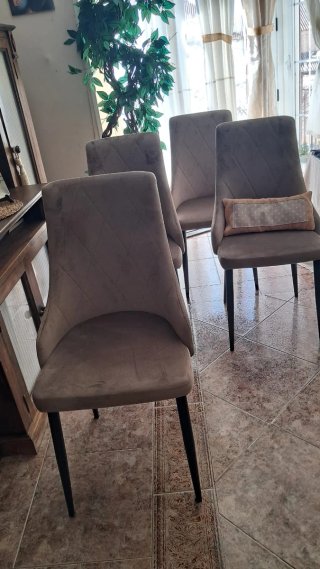 Conjunto de 4 sillas de comedor