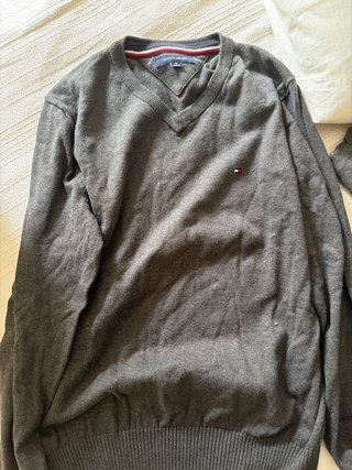 Jersey Tommy Hilfiger Gris Talla M
