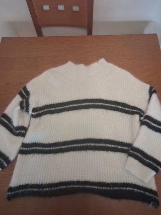 Jersey rayas mujer talla única