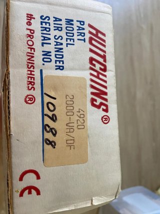 Lijadora Neumática Hutchins Hustler , USA.