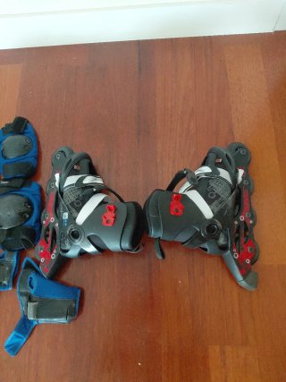 Bolsa para patines Oxelo negra