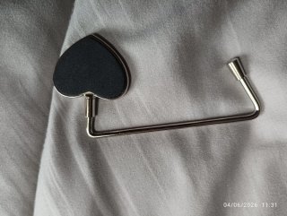 DOREX Cuelga bolsos y llavero corazón