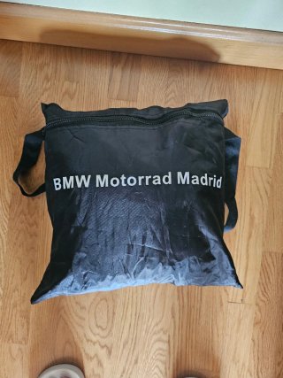 Funda para moto BMW negra