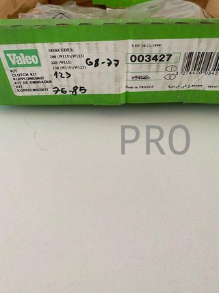 Kit embrague Mercedes 003427