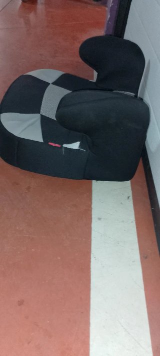 Alzador de coche negro/gris