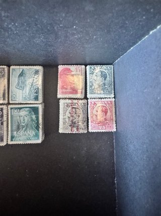 Colección/Lote de sellos antiguos España (Franco,