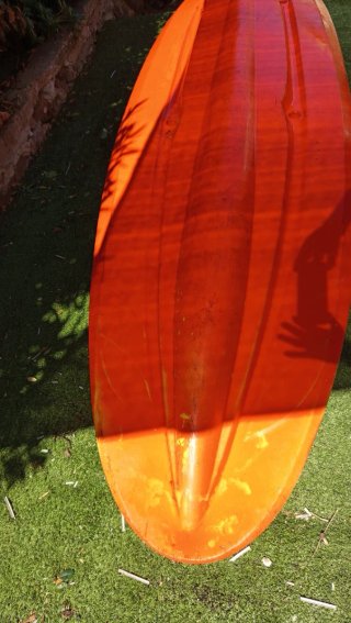 Kayak Doble Naranja con Remos y Chalecos
