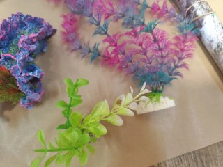 Lote  accesorios acuario