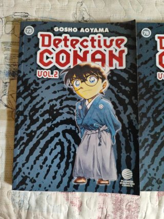 Detective Conan V.2. Números 73, 78 y 79.