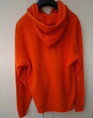 Felpa Majestic con cappuccio arancione taglia M