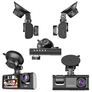 Camara DVR Dashcam Coche Triple Camara