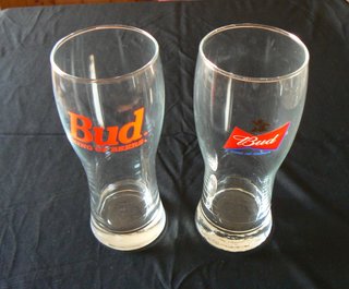 Bud - 2 bicchieri da birra media cl. 40 NUOVI