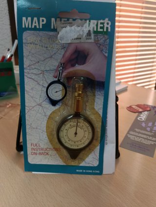 Curvímetro Map Measure