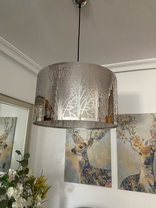 Lámpara de salón diseño árbol