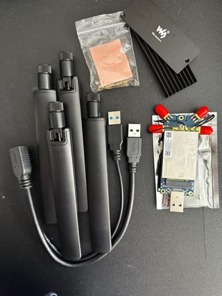 Kit completo Modem 5g Dongle Modulo FM350GL