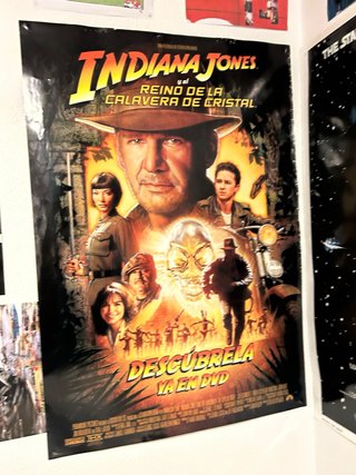 Póster Indiana Jones y el Reino de la Calavera