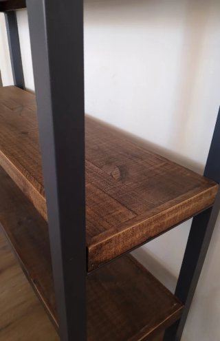 Estantería Banak Madera y Metal