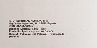 EL LIBRO DE LAS ESTAMPAS 1981 - FACSIMIL NUMERADO