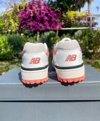 New Balance 550 Talla 40 Rosa Blanco