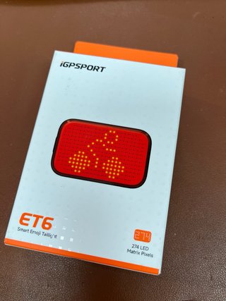 iGPSPORT ET6 Luz Trasera Bicicleta 121458