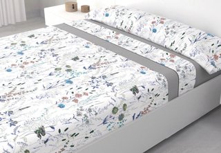 Juego sábanas Gris cama 180cm