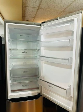 Nevera LG Acero Inoxidable 200×60 No frost