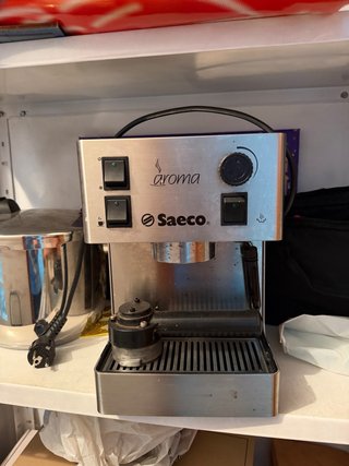 Cafetera Clásica Aroma Saeco inox