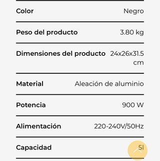 Newlux Robot Cocina Multifunción 5L V100