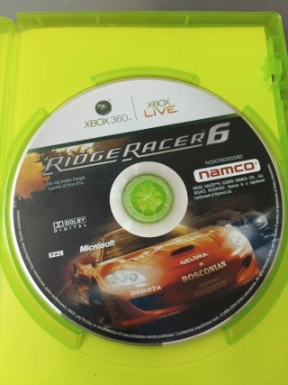 Ridge Racer 6 Xbox 360 PAL España.