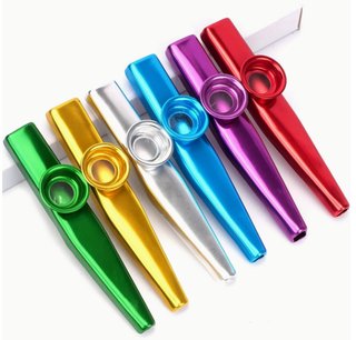 Kazoo Metálico Premium Instrumento Musical