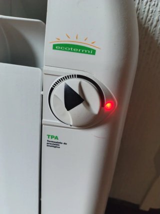 Radiador eléctrico blanco