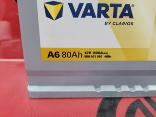 Batería Varta A6 80Ah 12V 800A AGM