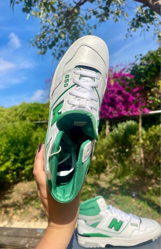 New Balance 650 Talla 43 Verde Blanco