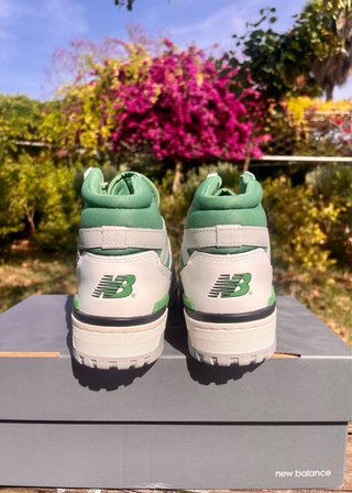 New Balance 650 Talla 43 Verde Blanco