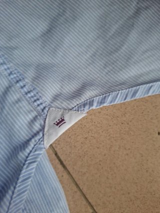 Camicia 100% cotone a righe