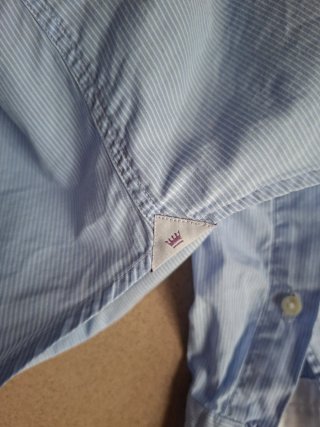Camicia 100% cotone a righe