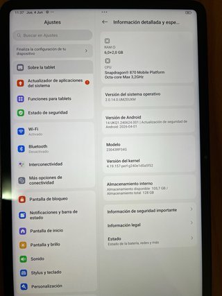 Xiaomi Pad 6 Gris