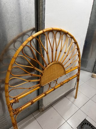 Cabecero de cama de bambú 90cm